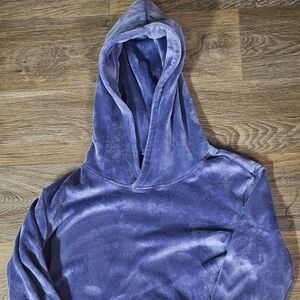 32 Degrees Men's Plush Purple Hoodie